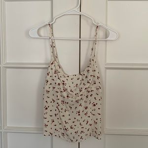 Reformation Top - Ribbed Backing, Bustier Style Tank